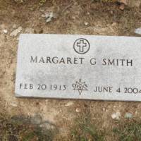 Margaret G SMITH